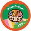 Crazy Cups Decaf Irish Cream Coffee Pods, Decaf Flavored Coffee Pods In Single Serve Cups Compatible With Keurig K Cups Machine, 22