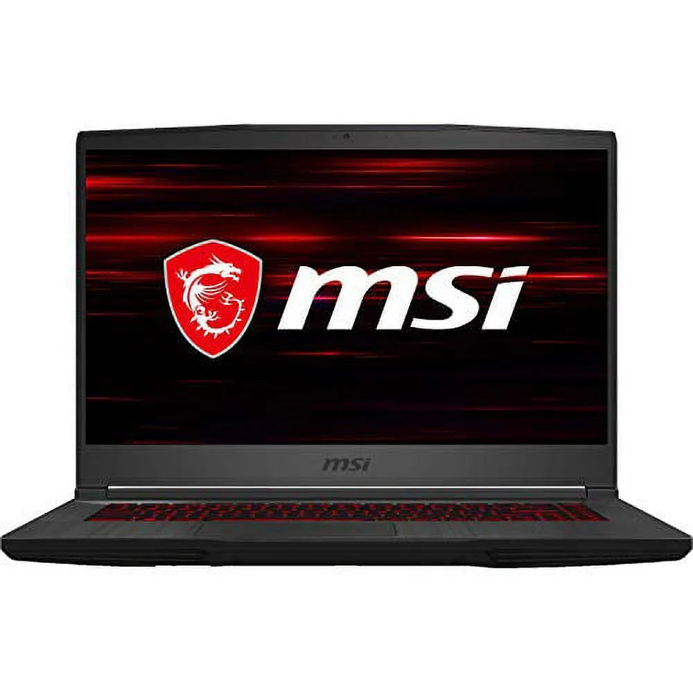 MSI 2023 GF65 Thin 15.6 FHD 120Hz Gaming Laptop Intel 4-Core i5-9300H NVIDIA GeForce RTX 2060 6GB GDDR6 8GB DDR4 512GB NVMe SSD HDMI USB-C WiFi AC RJ-45 Backlit KB Windows 10 Pro w/RE 32GB USB