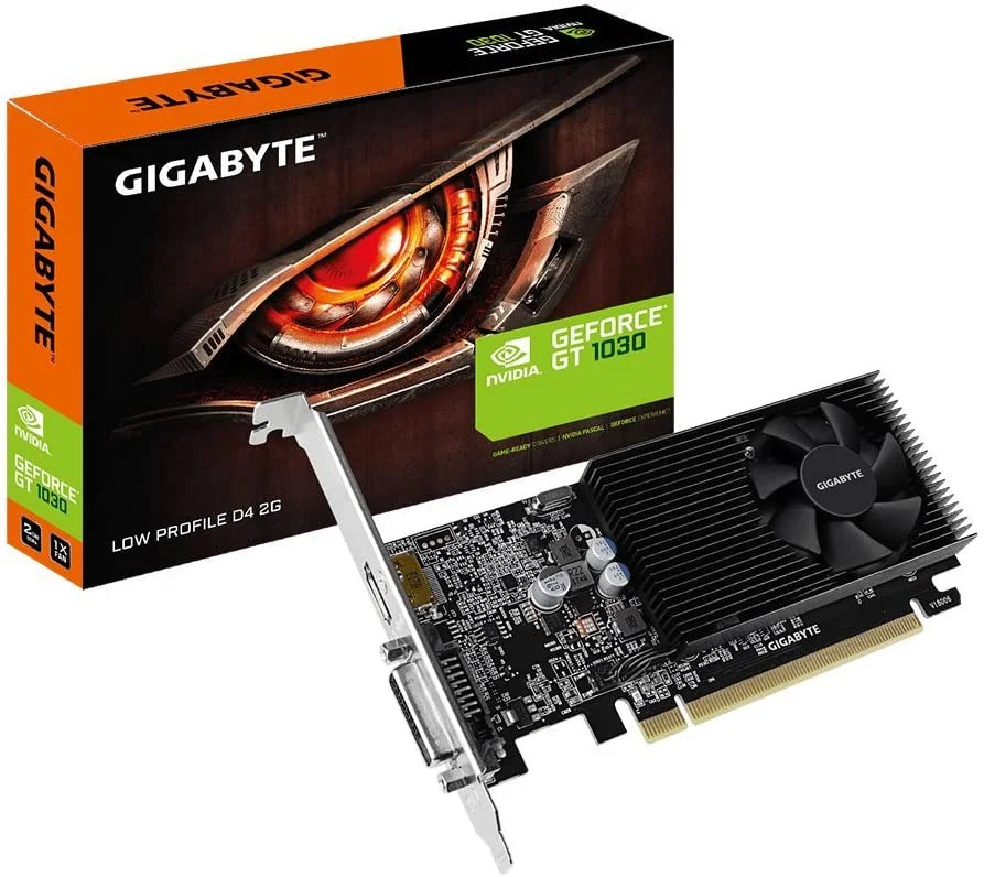 Used-Open Box Gigabyte GeForce GT 1030 2GB DDR4 Graphics Card GV-N1030D4-2GL