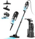 SOWTECH Corded Stick Vacuum Cleaner,17KPa Powerful Suction with 32Ft Cord, Cyclonic Suction System, Lightweight 6 in 1 Handheld Vacuum for Hard Floor, Pet Hair,Black