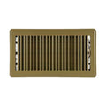 1pack ZoroSelect 4MJE7 Floor Register , 6 X 12 , Brown , Steel
