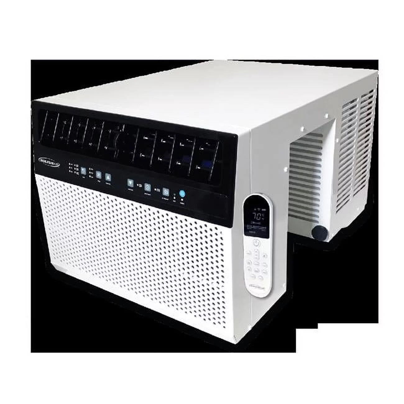 Soleus  8000 BTU Saddle Window Air Conditioner with Electronic Controls