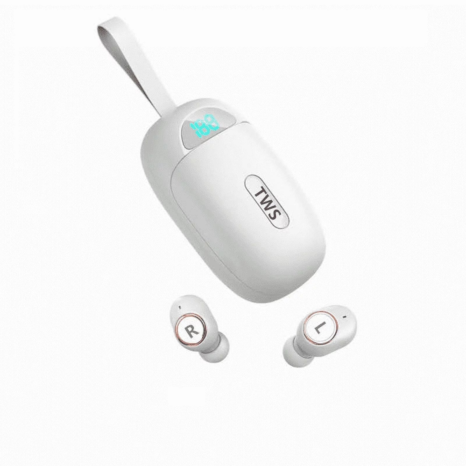 Wireless Earbuds For Motorola ATRIX TV XT687 , with Immersive Sound True 5.0 Bluetooth in-Ear Headphones with 2000mAh Charging Case Stereo Calls Touch Control IPX7 Sweatproof Deep Bass