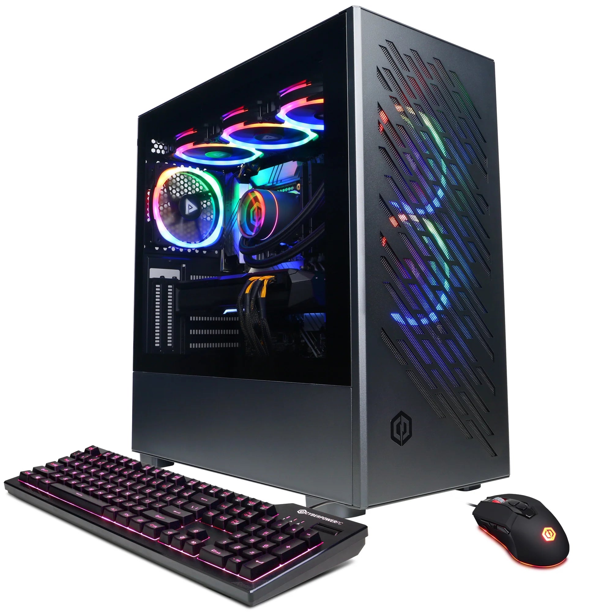 CyberPowerPC Gamer Supreme Liquid Cool Gaming Desktop, AMD Ryzen 9 7900X, 32GB DDR5, NVIDIA GeForce RTX 4070 Ti, 2TB SSD, 2TB HDD, Windows 11 Home 64-Bit, SLC10980