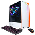 CyberPowerPC Gamer Supreme Liquid Cool Gaming Desktop, Intel Core i9-13900KF, 16 GB DDR5, NVIDIA GeForce RTX 4070 Ti, 2 TB SSD, Windows 11 Home, White, SLC10220CPGV8