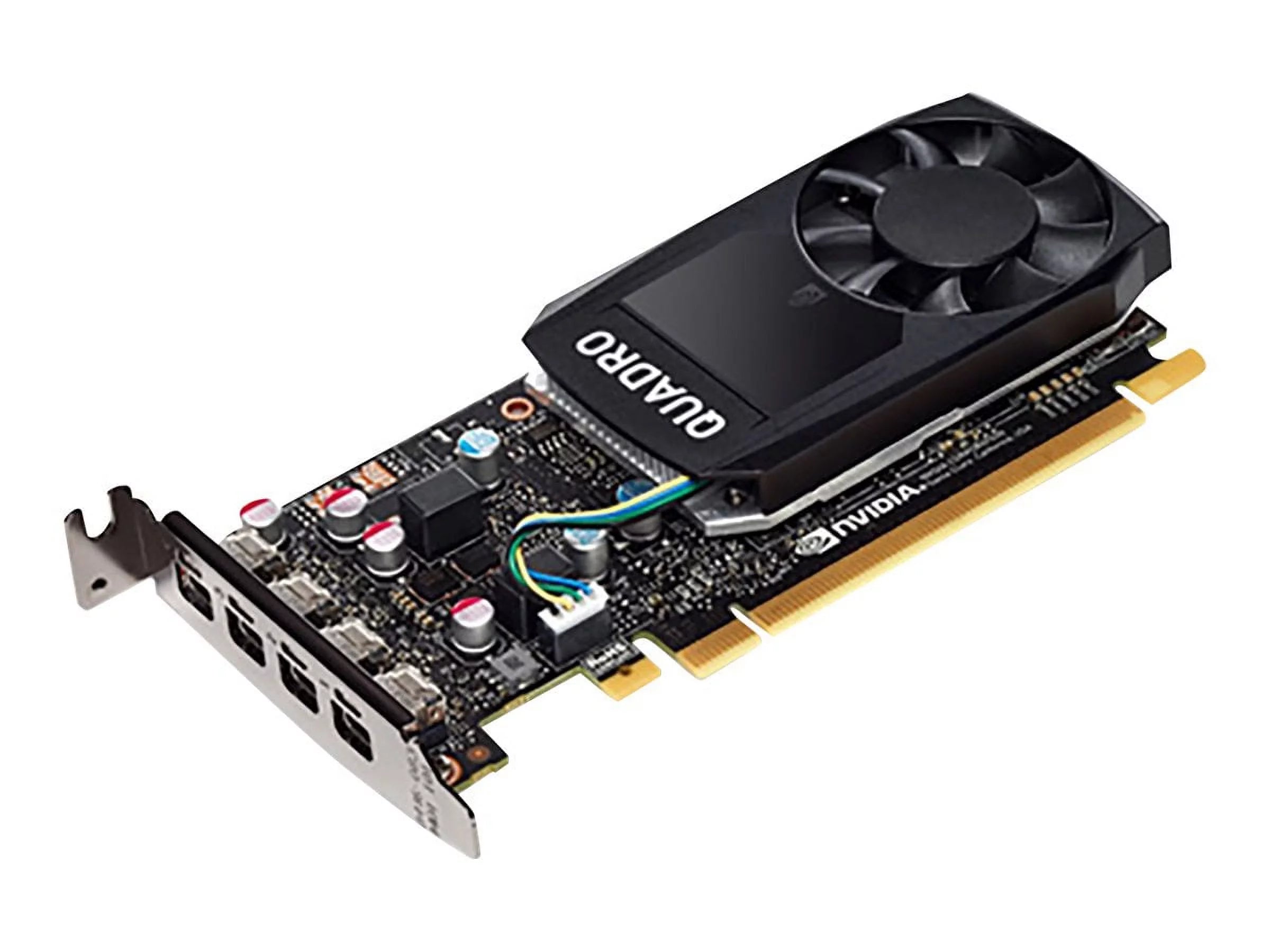 HP NVIDIA Quadro P620 Graphic Card - 2 GB GDDR5 - DisplayPort - 4 x DisplayPort