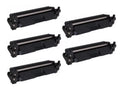 PrinterDash Compatible MICR Replacement for LaserJet Pro M203DN/M203DW/M227D/M227FDN/M227FDW/M227SDN Black Toner Cartridge (5/PK-1600 Page Yield) (NO. 30A) (CF230A_5PK)