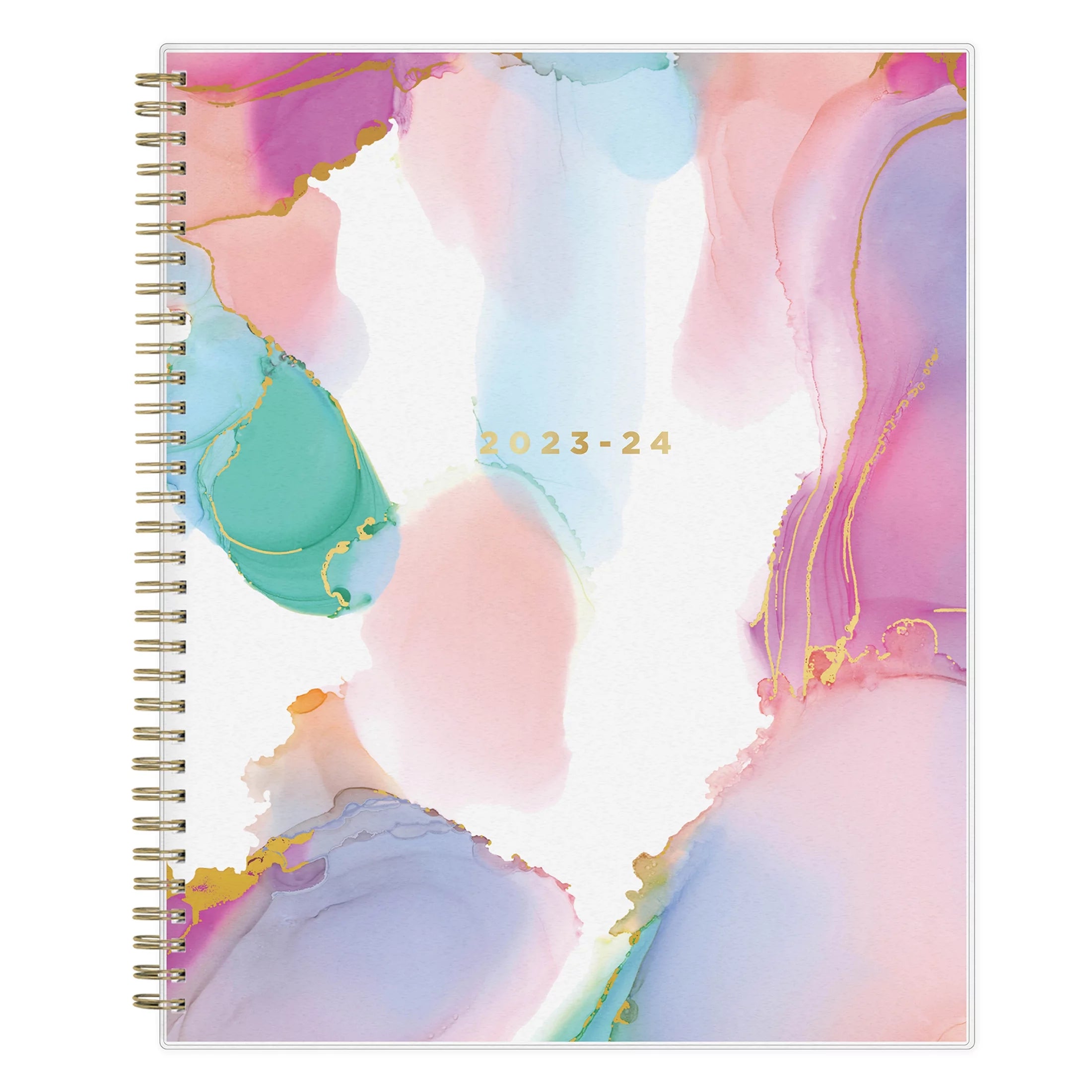 2023-2024 Weekly Monthly Planner, 8.5x11, Ashley G for Blue Sky, Multi Color Smoke