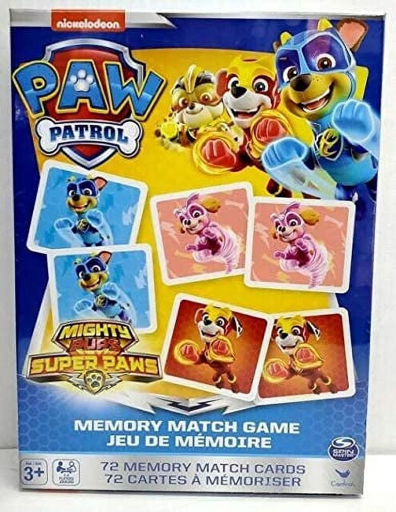 Nickelodeon's PAW Patrol Memory Matching Game