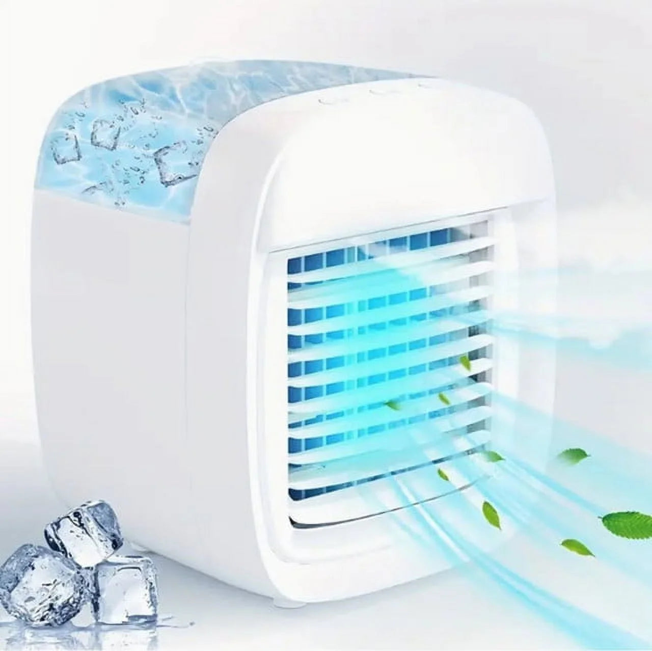 Cool Comfort on the Go Portable Smart AC Air Conditioner with 7 LED Lights