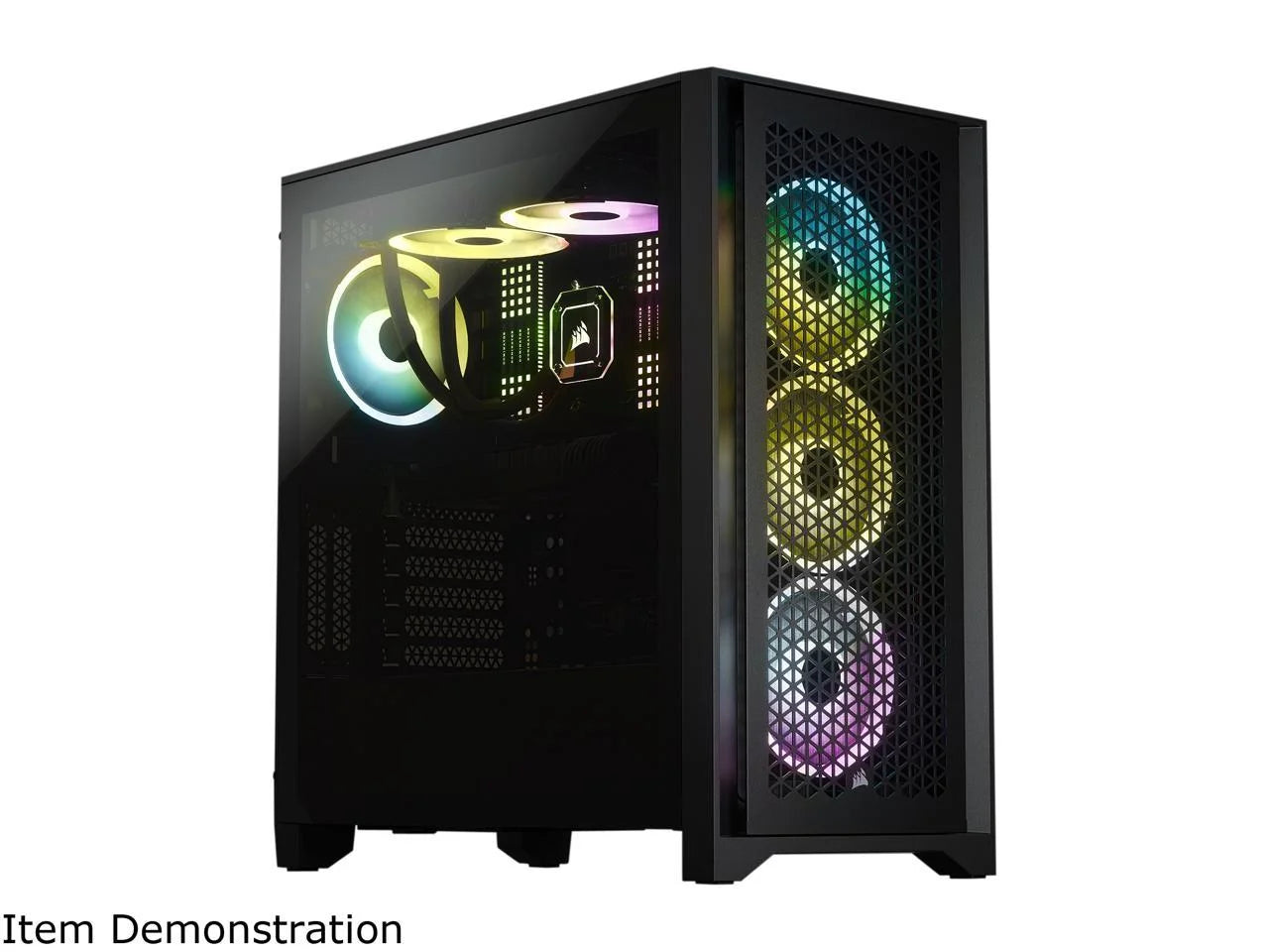 New Whitebox RTX 3070 PC Tower i7-10700F CPU 16 GB DDR4 Ram 500 GB SSD 4 TB HDD Windows 10 Pro USB 2.4Ghz/5.0Ghz Wireless Adapter Corsair 4000D Airflow Black Case