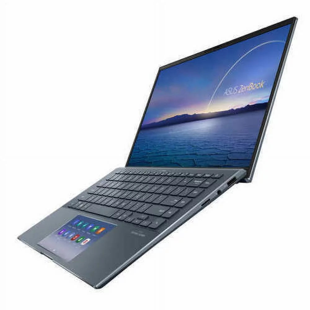 ASUS 14 Zenbook UX435EG-UH77T Touchscreen Laptop - 11th Gen Intel Core i7-1165G7 - 1080p - Pine Grey Notebook 16GB RAM 1TB SSD MX450