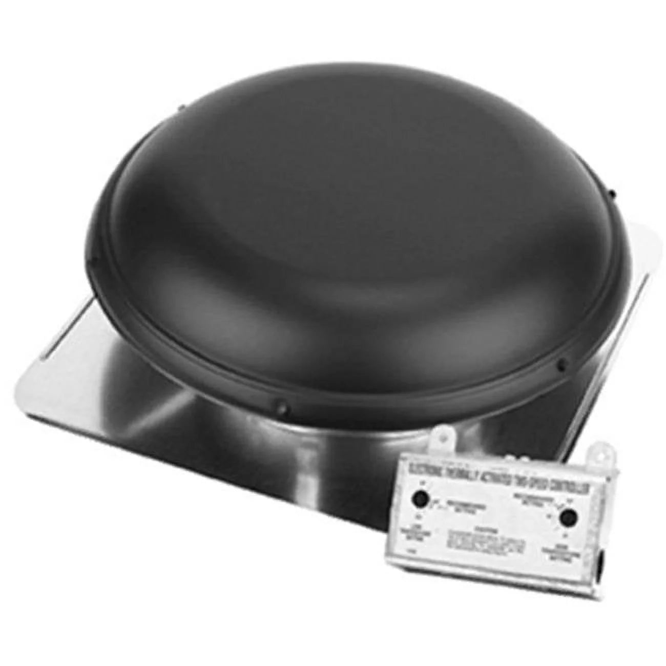 53847 Roof-Mount Attic Ventilator, Black, 2100-Sq. Ft. - Quantity 1