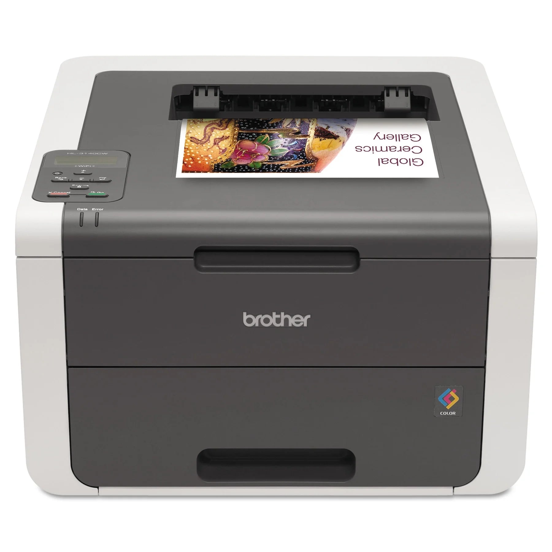 Brother HL-3140CW Digital Color Printer with Wireless Networking