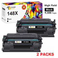 148X 148A with Chip Toner Cartridge Black High Yield Compatible for HP W1480X 148X 148A Laserjet Pro 4001dn MFP 4101fdw 4101fdn 4001n 4001dn 4001dw£¨2-Pack£©
