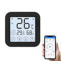 Smart Wifi IR Air Conditioner Controller with LCD Display App Control Humidity Sensor Monitor Compatible with Home for Split Portable AC