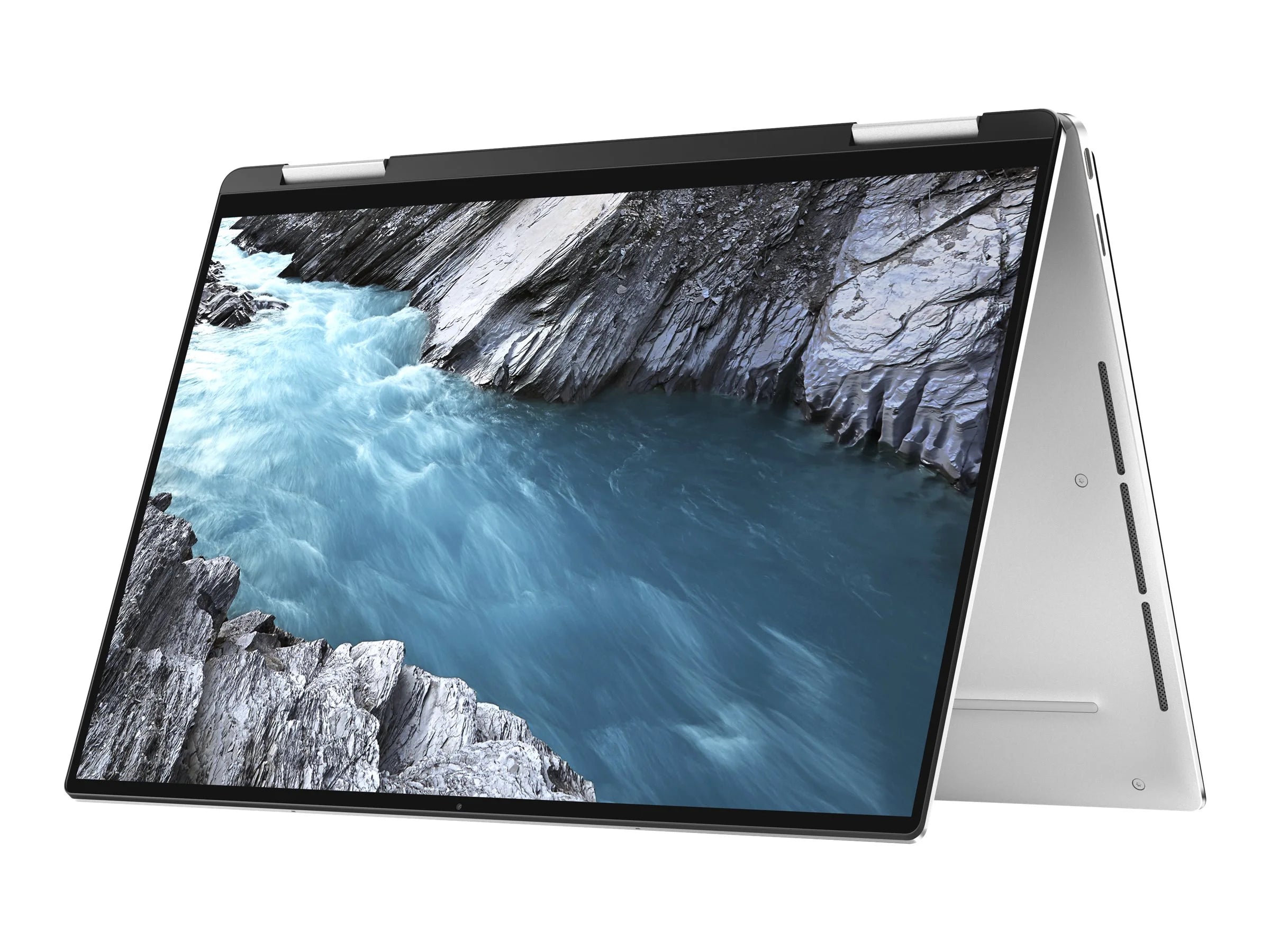 Dell XPS 13 9310 2-in-1 - Flip design - Core i7 1165G7 - Win 10 Pro 64-bit - Iris Xe Graphics - 16 GB RAM - 512 GB SSD NVMe - 13.4 touchscreen 1920 x 1200 - Wi-Fi 6 - platinum silver with black interior - with 1 Year Hardware Service with Onsite/In-