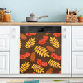 Hyjoy Autumn Dishwasher Magnet Cover Decorative Magnetic Door Cover Front Dishwasher Cover Decoration Kitchen Magnetic Panel Sticker for Kitchen,23x26inch