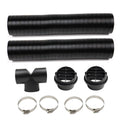 Nebublu Diesel Heater Pipe Ducting, Rotatable Vent Outlets for Customized Airflow, Efficient Warm Air Distribution