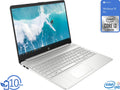 HP 15 Notebook, 15.6 HD Display, Intel Core i3-1005G1 Upto 3.4GHz, 8GB RAM, 128GB NVMe SSD, HDMI, Card Reader, Wi-Fi, Bluetooth, Windows 10 Pro