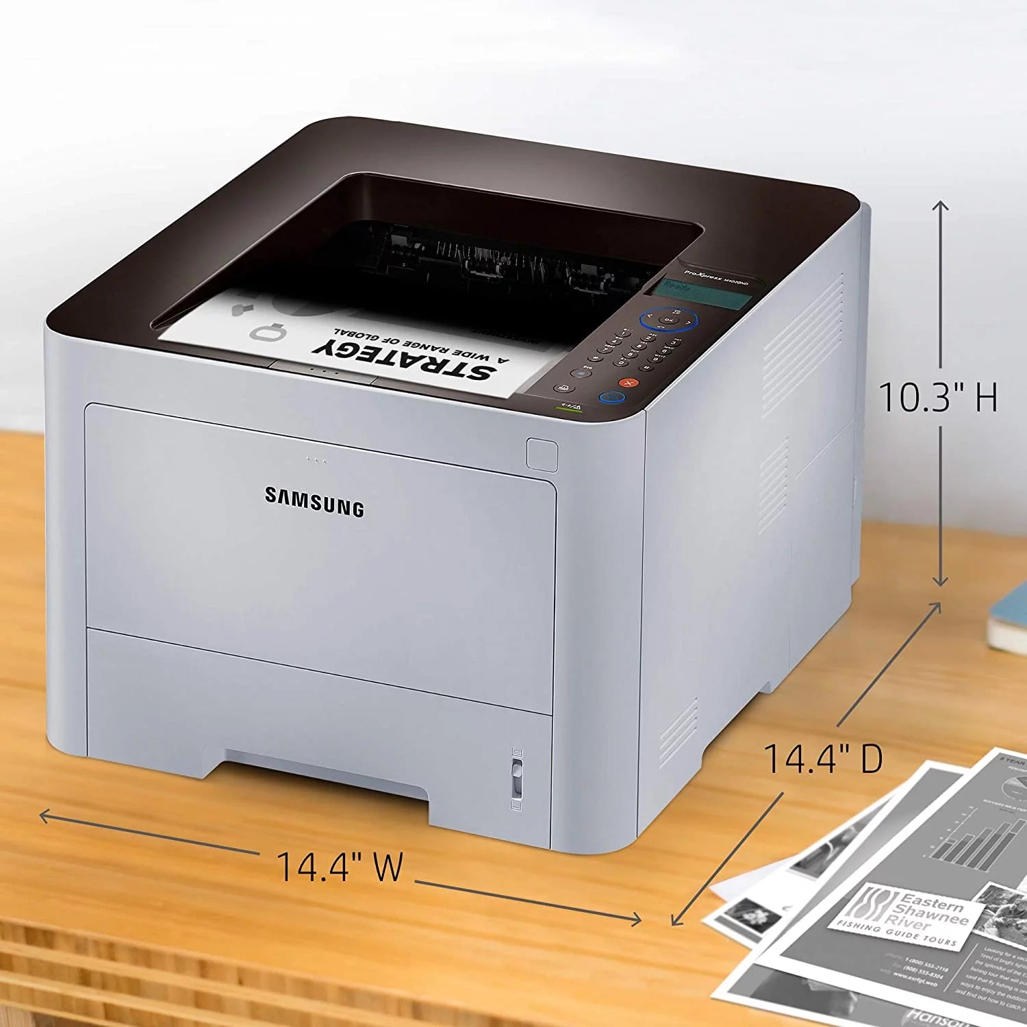 Samsung ProXpress M4020ND Monochrome Business Laser Printer with Mobile Connectivity, Duplex Printing, Built-in Ethernet, Print Security & Management Tools (SL-M4020ND)