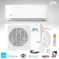 Cooper & Hunter 18000 BTU 230V Wall Mounted Mini Split Heat Pump Air Conditioner With 16ft Kit Cover 1000 Sq Ft WiFi