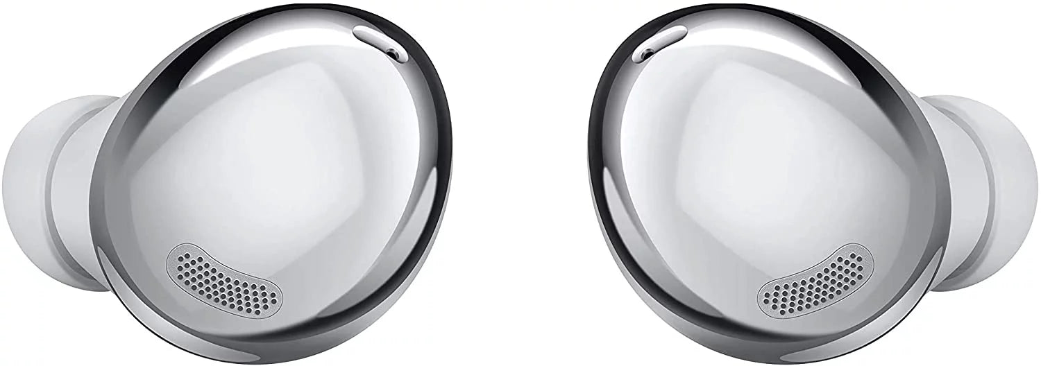 UrbanX Street Buds Pro Bluetooth Earbuds For LG Stylo 5 True Wireless, Noise Cancelling, Charging Case, Quality Sound, Sweat Resistant, Silver White (US Version)