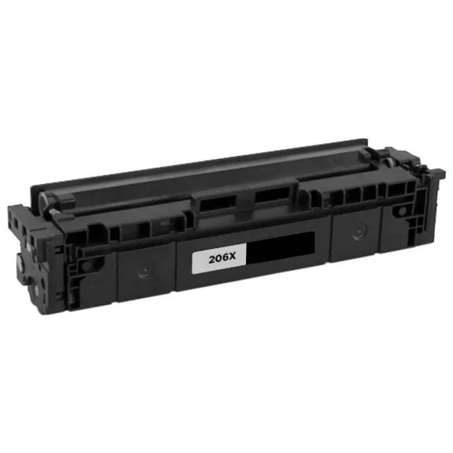 PrinterDash Compatible Replacement for Color LaserJet Pro M255/M282/M283 Series Black High Yield Toner Cartridge (3150 Page Yield) (NO. 206X) (W2110X-DYI) - (NO CHIP)