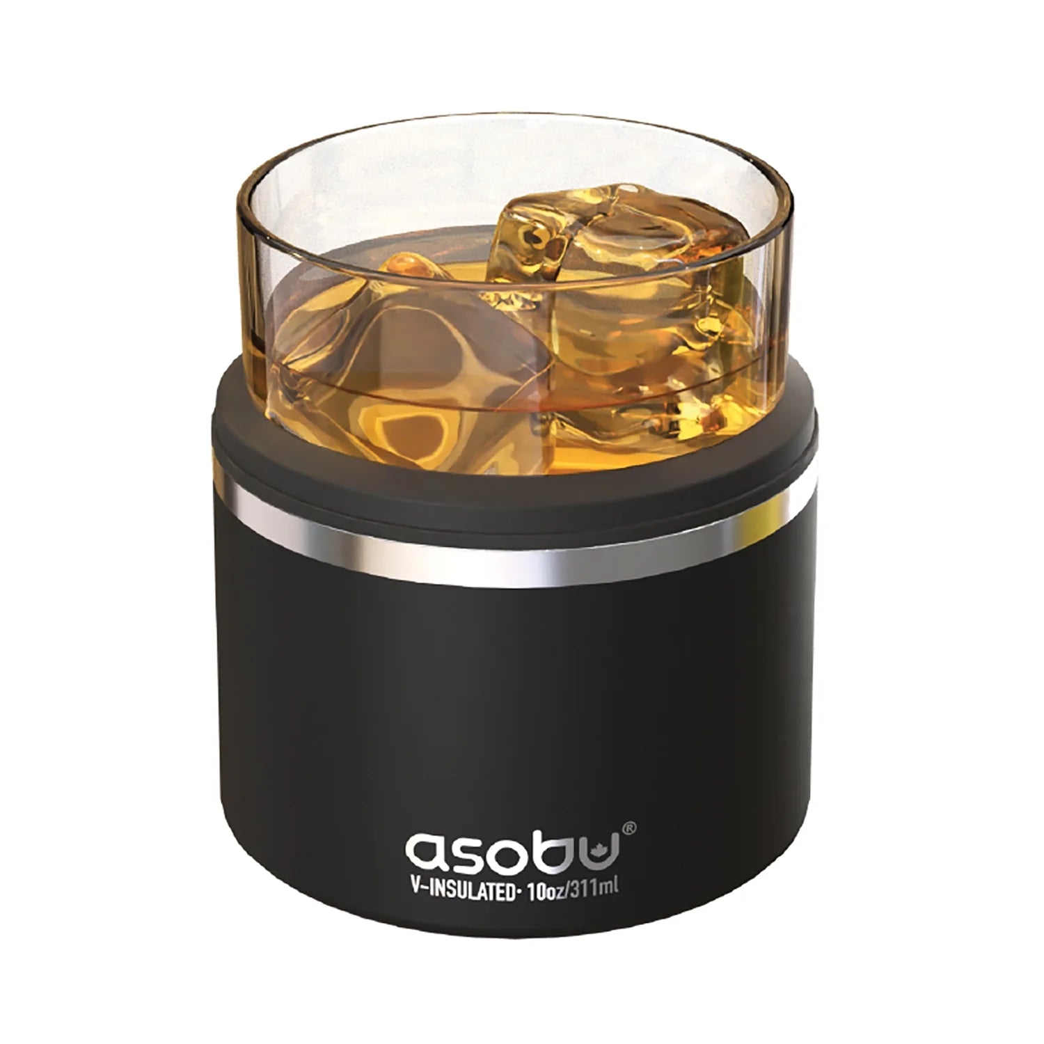 ASOBU NA-LAO21BK Whiskey Kuzie (Black), 843631169551