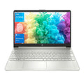 HP Essential Laptop, 15.6 FHD Display, Intel Core i3-1215U, 8GB RAM, 512GB SSD, Fingerprint Reader, Webcam, SD Card Reader, Wi-Fi, Windows 11 Home, Silver