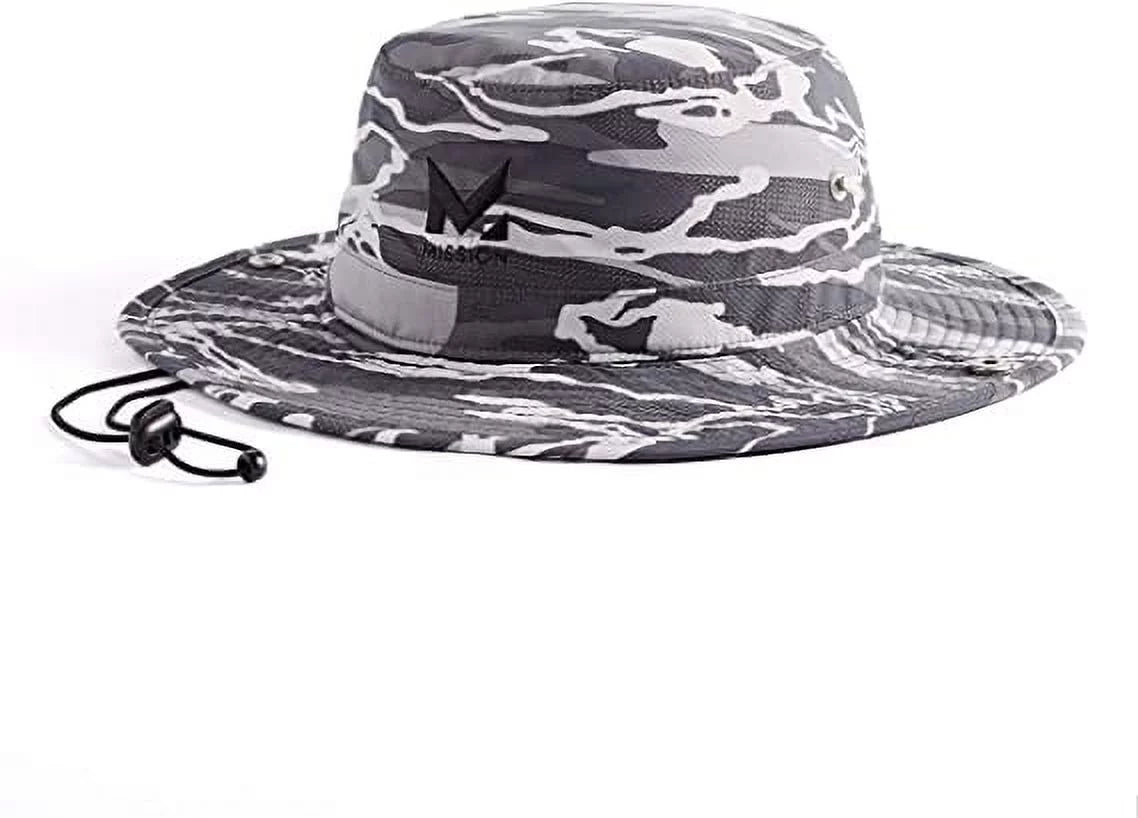 MISSION Cooling Bucket Hat for Men & Women, One Size, Matrix Camo