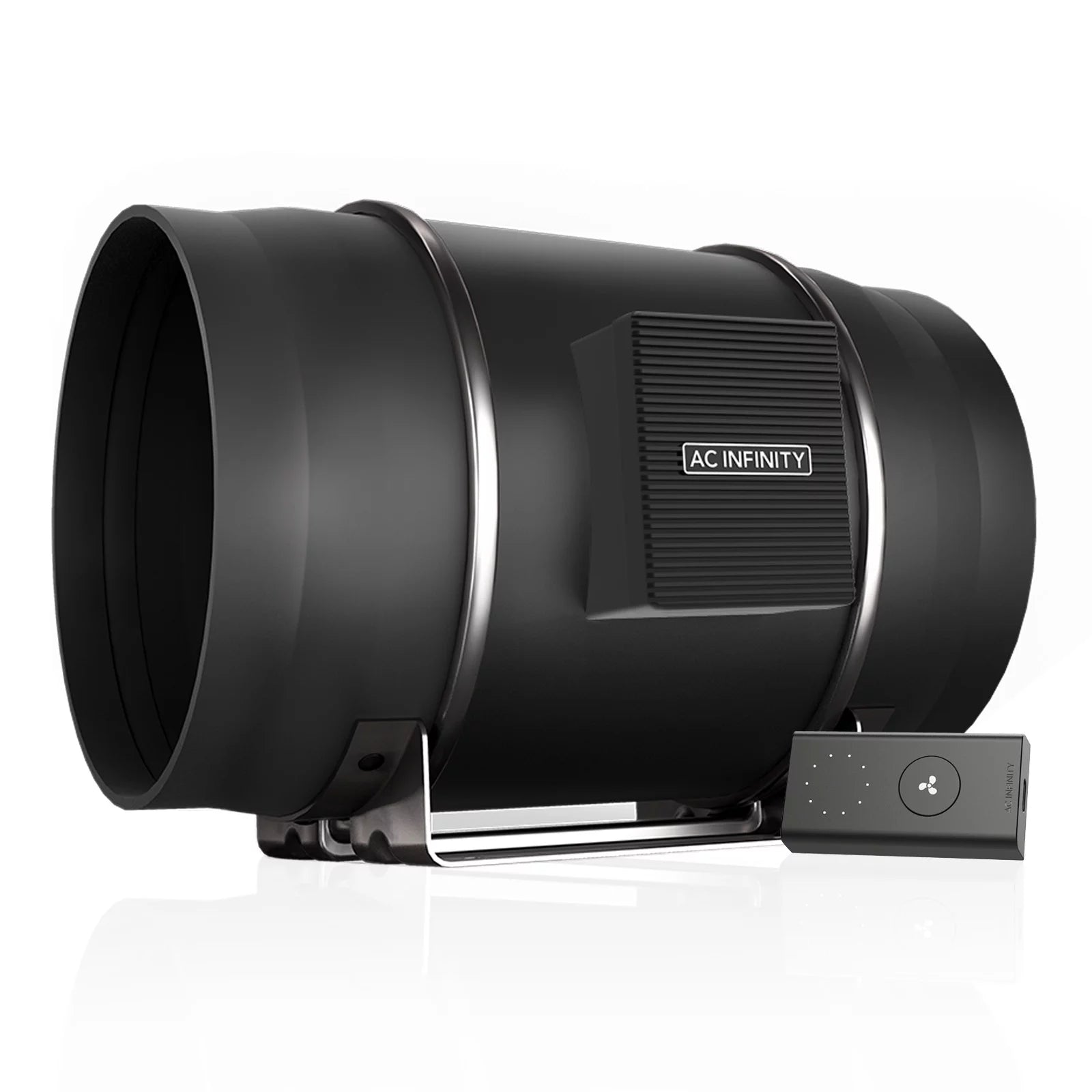 AC Infinity CLOUDLINE S12 PRO, Quiet 12¡± Inline Duct Fan with 10-Speed Controller, EC-Motor Ventilation Exhaust Fan for Heating Cooling Booster, Grow Tents, Hydroponics