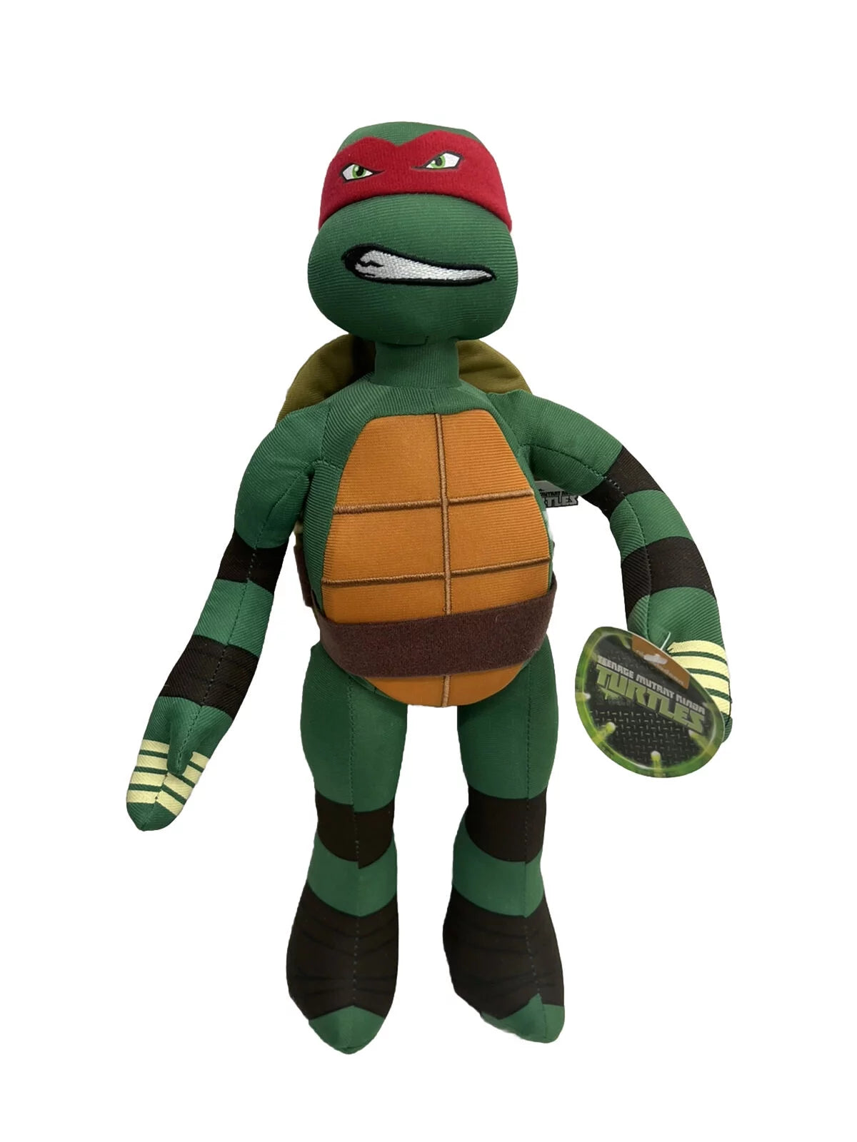 TMNT Ninja Turtle 17 Plush Doll Toy ( Raphael ) the Red Ninja