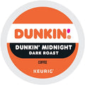 Dunkin Donuts Midnight Single-Serve Coffee K-Cup, Carton Of 22