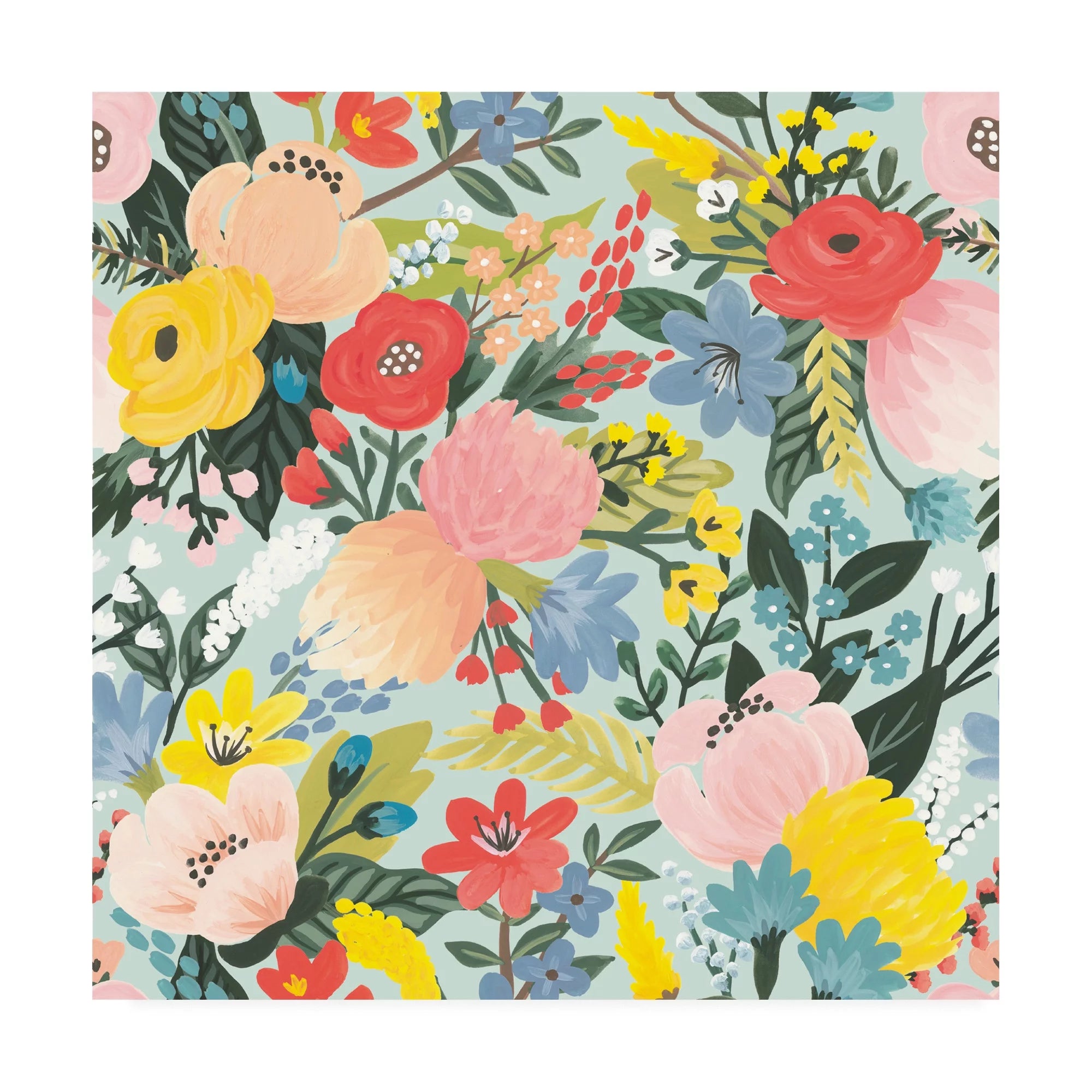 Trademark Fine Art 'Wild Garden Pattern ID' Canvas Art by Laura Marshall