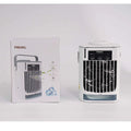 Portable Air Conditioner, Personal Air Cooler with Remote, 3 Speeds, USB Powered Small Cooling Fan, Quiet & Powerful Mini Evaporative Air Cooler for Room Desk Car