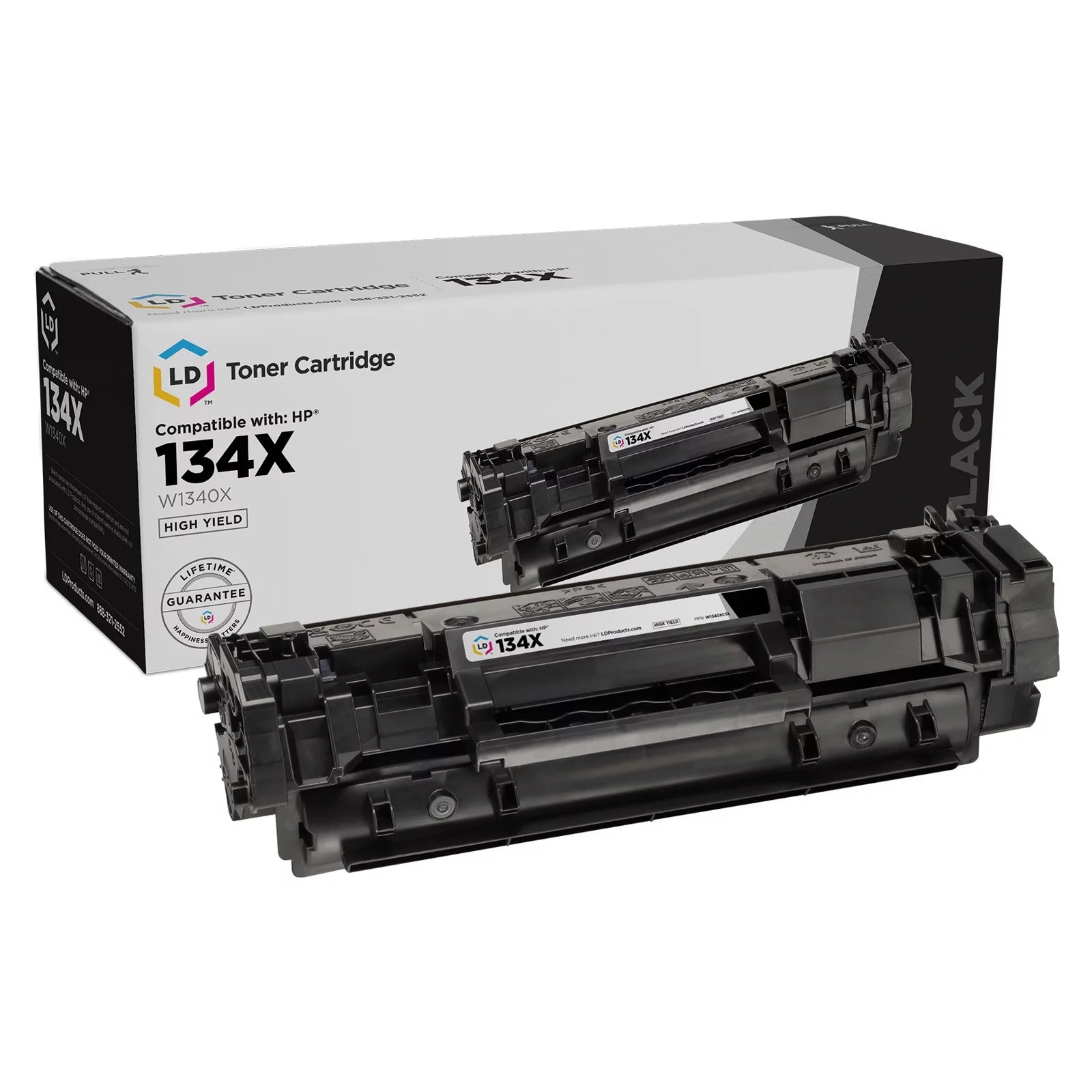 LD Products Compatible Toner Cartridge Replacement for HP 134X Black / HP W1340X High Yield (Black, Single Pack) for use in LaserJet M209dw, M209dwe, MFP M234dw, MFP M234dwe