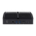 Qotom Fanless Mini PC 10th Gen Processor Core i3 10110U,16G RAM 128G Msata Fanless Mini Desktop PC Linux Windows