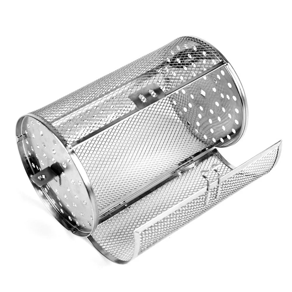 Rotisserie Cage Replacement for Instant Vortex Air Fryer Oven, 360 Degree Rotating, Food Grade Stainless Steel