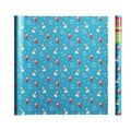 Cocomelon Themed Gift Wrap - Blue, 60 Sq.ft. Wrapping Paper for Christmas, Holidays & Birthdays