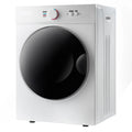 Docooler Portable Laundry Dryer with Easy Knob Control for 5 Modes, Stainless Steel Clothes Dryers, for Home, Dorm, Apartment and RV, Wall Mount Kit Included