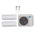 Daikin 30,000 Btu 17.9 Seer 2-Zone Mini Split Heat Pump System - 15K-15K - 3MXS24RMVJU - FTXS15LVJU - FTXS15LVJU