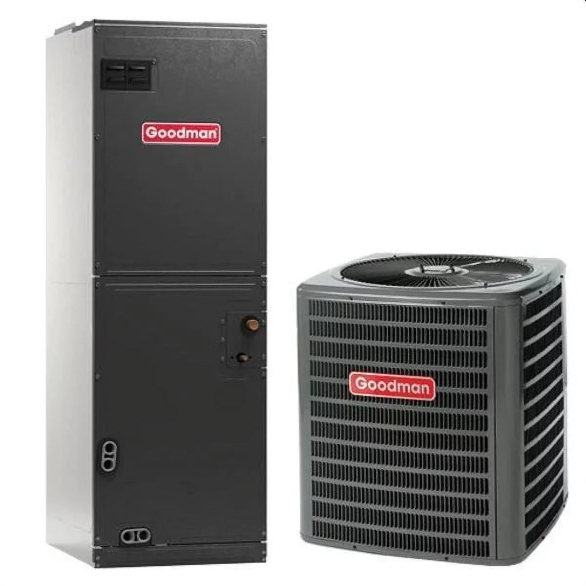 Goodman 3.5 TON 14.3 SEER2 Heat Pump System (GSZB404210 AMST42CU1400)