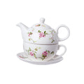 Porcelain Teakettle Colorful Painting Tea Kettle for Household Kitchen B