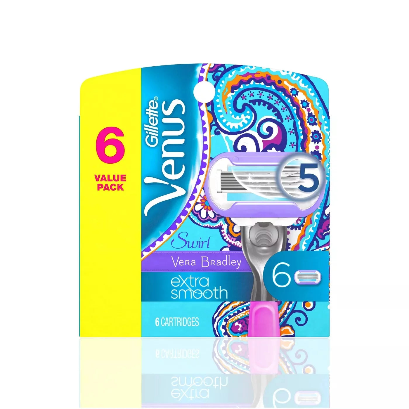 Gillette Venus Swirl Extra Smooth Razor Refill Cartridges