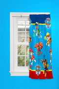 PAW Patrol Kids Lights Off Room Darkening Curtain Panel, 63 Length, Blue