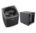 Goodman 1.5 Ton 14.3 SEER2 Air Conditioning Condenser and Horizontal Coil (21 Width) - GSXH501810 - CHPTA2426C4