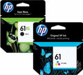 HP Original  61XL Black and 61 color (Standard)  Ink Cartridge Bundle (CH563WN,  CH562WN)