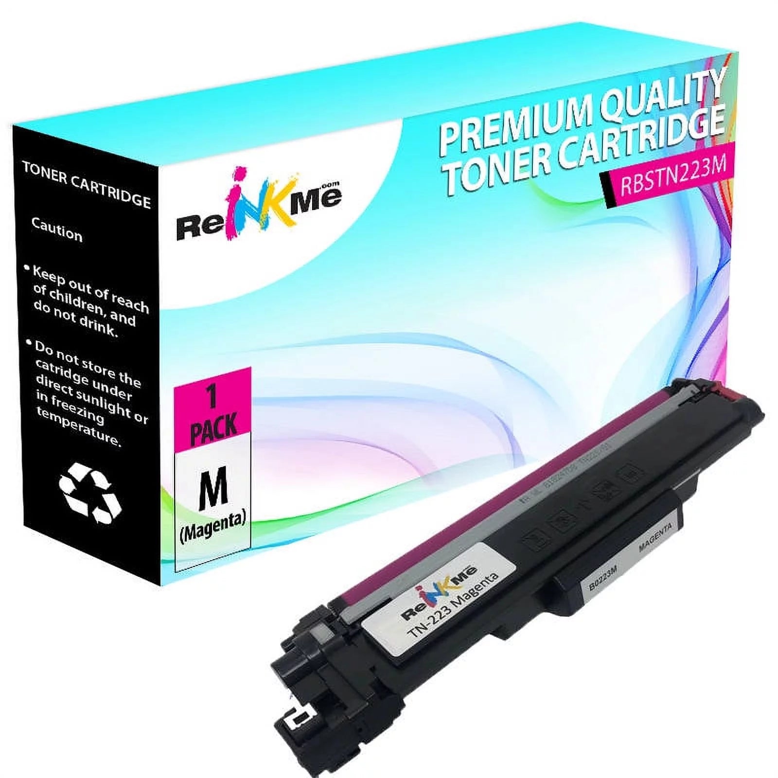 ReInkMe Compatible TN-223M Magenta Toner Cartridge for Brother HL-L3210