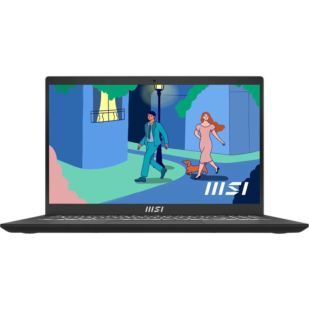 MSI Modern 15, 15.6\ Full HD, Intel Core i5-1235U, Intel Iris Xe Graphics, 8GB RAM, 512GB SSD, Classic Black, Windows 11 Home, Modern 15 B12M-014